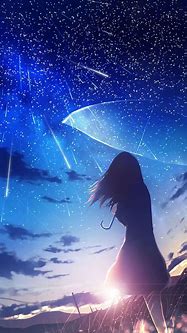 Image result for Cute Anime Girl Galaxy Hand