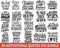 Image result for Inspiring Quotes SVG