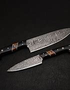 Image result for Damascus Kitchen Knives