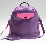 Image result for Purple Backpack Purse