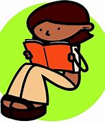 Image result for Clip Art Girl with Book