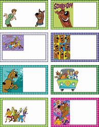 Image result for Scooby Doo Gift Tags