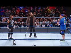 Image result for John Cena vs Bray Wyatt vs AJ Styles Cage Match