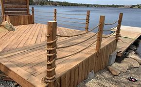 Image result for Rope Handrail Fittings