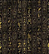 Image result for Egyptian Gold Hieroglyphics