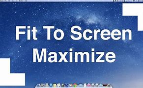 Image result for Maximize Screen Mac