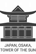 Image result for Osaka Tower Vector