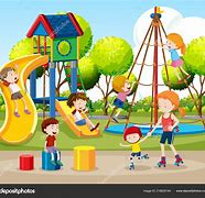 Image result for Kids Outside Drawing