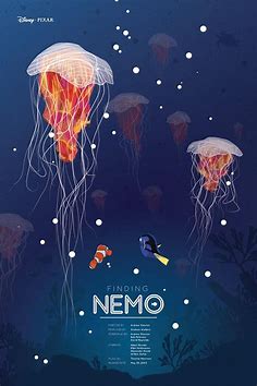 Finding Nemo (2003) [1240 x 1860] | Vintage disney posters, Disney posters, Disney movie posters