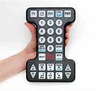 Image result for Large Button Universal TV Remote