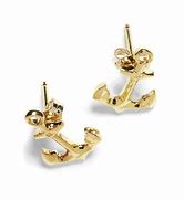 Image result for Anchor Silhouette Earrings