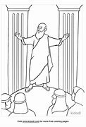 Image result for Paul in Athens Coloring Page