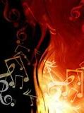 Image result for Animefigurine Fire Music Notes
