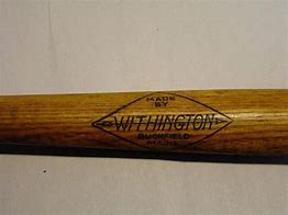 Image result for Antique Baseball Bats Made in Maine for Red Sox
