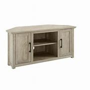 Image result for Frosted Oak TV Corner Stand