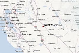 Image result for Modesto Weather Map