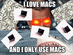 Image result for Mac Dock Meme