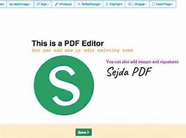 Image result for Sejda PDF Editor