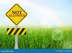 Image result for Not Allowed Sign Clip Art