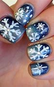 Image result for Winter Snowflake Nail Art