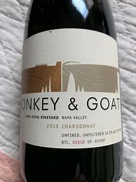 Image result for Donkey Goat Chardonnay Brosseau