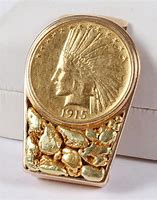 Image result for Gold Coin Money Clip
