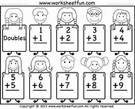 Image result for Adding Doubles Free Printable Worksheets