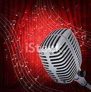 Image result for Microphone Music Notes