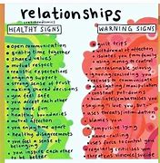 Image result for Pictures Showing Healthy and Unhealthy Relationships