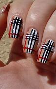 Image result for Burberry Nail Design