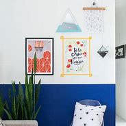 Image result for How to Hang Posters without Frames