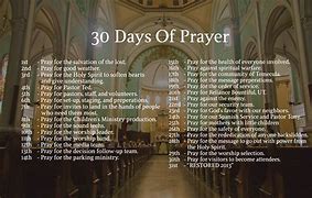 Image result for Prayer for 30 Days