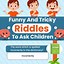 Image result for Kids Jokes and Riddles with Answers