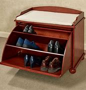 Image result for Narrow Shoe Bench