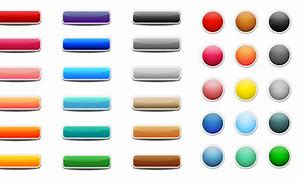 Image result for 3D Button Vector