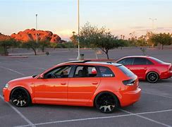 Image result for Audi A3 Orange Car