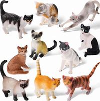 Image result for Plastic Toy Cats