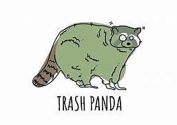 Image result for Trash Panda Cartoon