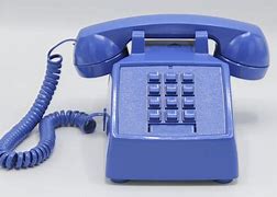 Image result for Blue Telephone Desk