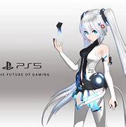 Image result for Anime PS5 Gorl