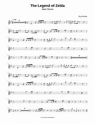 Image result for Legend of Zelda Trumpet Sheet Music