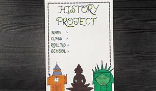 Image result for History Cover Page Design