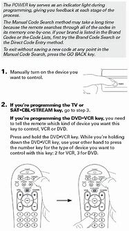 Image result for RCA Universal Remote Control Manual