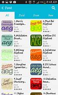 Image result for Fonts Like Android