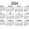 Image result for 2024 Yearly Calendar Printable Full Year