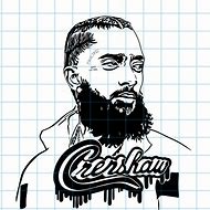 Image result for The Mathron Clothing Words Nipsey Hussle SVG