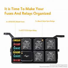 box auto auto car fuse relay holder box relay socket 6 relay 6 atc box auto auto car fuse relay holder box relay socket 6 relay 6 atc