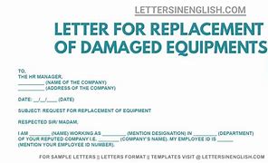 Image result for Replacing It Equipment Template