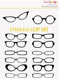 Image result for Picture of Large Eyeglasses Clip Art