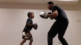 Image result for Home Boxing Practice for Kids